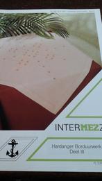 intermezzo hardanger deel 3, Ophalen of Verzenden, Zo goed als nieuw, Handborduren, Patroon