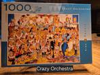 King Puzzel - Crazy Orchestra - 1000 stukjes, Ophalen, 500 t/m 1500 stukjes, Zo goed als nieuw, Legpuzzel