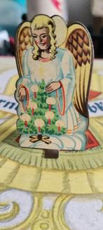 Kleine antieke kerst tafelzetter, Ophalen of Verzenden, Gebruikt