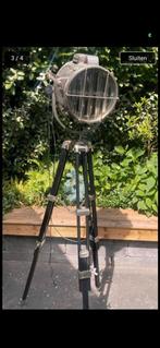 eichholtz theatherlamp atlantic nickel, Ophalen of Verzenden, Zo goed als nieuw, Metaal, Minder dan 100 cm