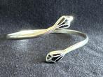 Zilver 925 Armband met ingelegd onyx, Ophalen of Verzenden, Nieuw, Zilver, Zilver