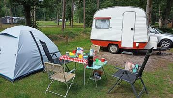 Retro caravan sprite 300 vintage met luifel en voortent beschikbaar voor biedingen