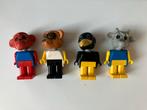 4 mooie Lego Fabuland poppetjes, Ophalen of Verzenden, Zo goed als nieuw, Losse stenen, Lego