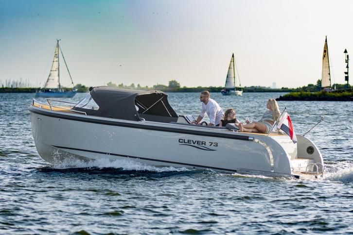 Direct vaarklaar! I Clever 73 Tender I Boot Düsseldorf deal, Watersport en Boten, Sloepen, Nieuw, 30 tot 50 pk, 6 meter of meer