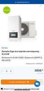 Remeha elga ace split hybride H6 compleet incl tzerra ace, Nieuw, Overige typen, Hoog rendement (Hr), Ophalen of Verzenden