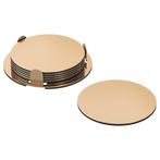 Nieuw! 2 x IKEA GLATTIS onderzetters met houder gouden goud, Huis en Inrichting, Ophalen of Verzenden, Nieuw