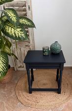 Bijzettafel Tafeltje Plantentafel Brocante Tafeltje, Huis en Inrichting, Tafels | Sidetables, Ophalen, Zo goed als nieuw, 25 tot 50 cm