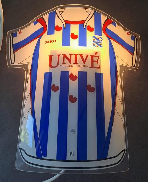 Wandlamp sc Heerenveen, Verzamelen, Sportartikelen en Voetbal, Zo goed als nieuw, Overige typen, Overige binnenlandse clubs, Ophalen