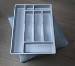 Te koop: Grijs kunststof bestekbak, klein model!, Ophalen of Verzenden, Zo goed als nieuw, Kunststof, Vaatwasserbestendig