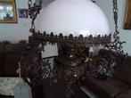 Antieke Olielamp Hanglamp, Ophalen of Verzenden