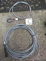 staalkabel terrasstaalkabel ogen lussen, Ophalen of Verzenden, Gebruikt