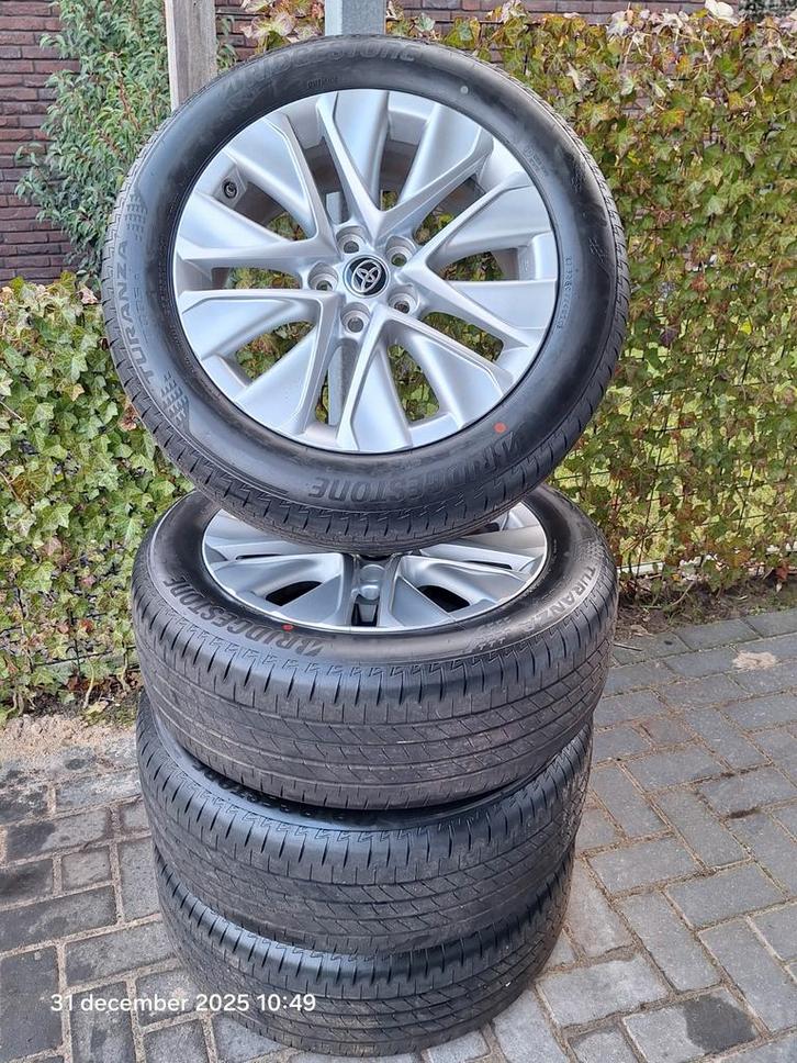 19" LM velgen incl. Bridgestone banden ( bv voor Toyota), Auto-onderdelen, Banden en Velgen, Zomerbanden, 19 inch, 235 mm, Nieuw