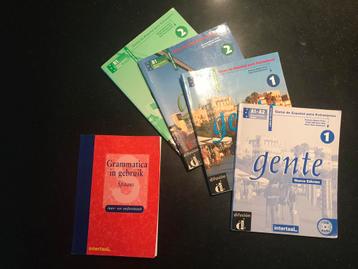 Spaans : cursus boeken incl audio + grammatica boek. beschikbaar voor biedingen