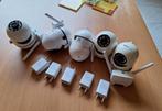 5 IP camera's Wi-Fi PTZ beveiliging, Ophalen of Verzenden, Gebruikt, Overige Merken, Geen optische zoom