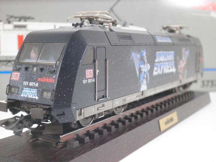Marklin 37373 E-lok serie 101  Starlight Express, Hobby en Vrije tijd, Modeltreinen | H0, Zo goed als nieuw, Locomotief, Wisselstroom