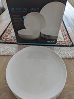 6 Dinerborden Villeroy & Boch Wit (Nieuw) Wit platte borden, Huis en Inrichting, Keuken | Servies, Nieuw, Bord(en), Overige stijlen