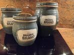 Riverdale, 3 mooie voorraadpotten., Ophalen, Zo goed als nieuw, Overige materialen, Pot, Bus of Blik