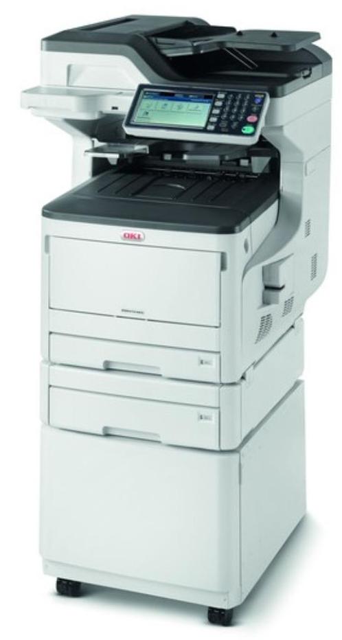Oki ES8473 MFP, Computers en Software, Printers, Gebruikt, Printer, Faxen, Kleur printen, Kopieren, Mailen, Scannen, Zwart-en-wit printen