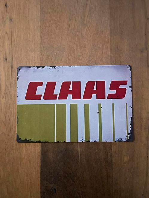 “Claas” reclame bordje, Verzamelen, Merken en Reclamevoorwerpen, Nieuw, Reclamebord, Ophalen of Verzenden