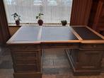 Klassiek Bureau met Lederen Inleg, Ophalen, Gebruikt, Bureau