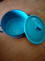 Vintage Emaille Braadpan met Deksel, Verzenden