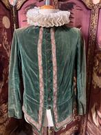 Antieke theater jas fluweel + molensteen kraag, Verzenden, Heren