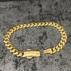 18k gouden armband gourmet cuban schakel nieuw, Ophalen of Verzenden, Nieuw, Goud