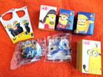 Mc Donalds Happy meal 6 minions speeltjes & Minions Chiquita, Ophalen of Verzenden, Nieuw, Actiefiguur of Pop