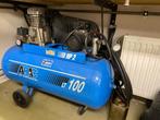 ABAC Air Compressor LT100 - 2 PK / 100 liter, Doe-het-zelf en Verbouw, Ophalen, Zo goed als nieuw, Mobiel, 6 tot 10 bar