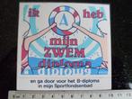 sticker ik heb mijn A zwem diploma sportfondsenbad, Verzenden, Zo goed als nieuw, Bedrijf of Vereniging