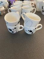 Douwe Egberts Mokken met Bloemen Design, Keramiek, Ophalen of Verzenden, Zo goed als nieuw, Overige stijlen