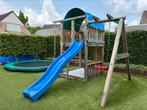 Compleet Speelhuis jungle gym, Kinderen en Baby's, Speelgoed | Buiten | Speeltoestellen, Ophalen, Zo goed als nieuw, Schommel