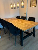 Mag voor een mooie prijs weg!, Huis en Inrichting, Tafels | Eettafels, Ophalen, Gebruikt, 100 tot 150 cm, 200 cm of meer