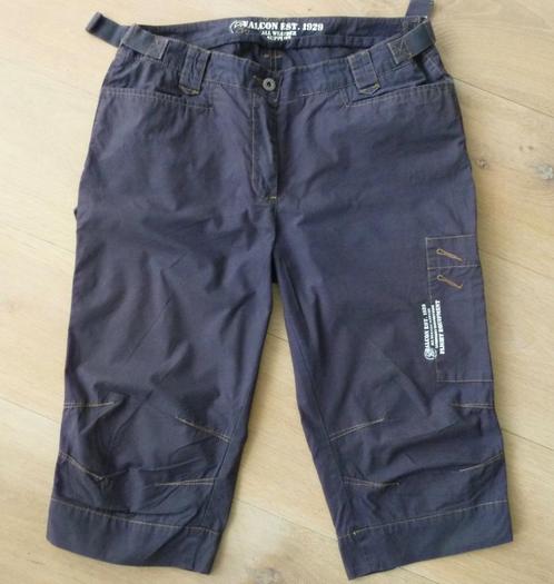 z.g.a.n. Falcon blauwe ¾ broek maat 40/L, Kleding | Dames, Broeken en Pantalons, Zo goed als nieuw, Maat 38/40 (M), Blauw, Driekwart