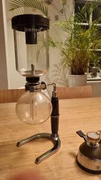 Hario/ Joe Frex Siphon met gasbrander en filters, Ophalen of Verzenden, Zo goed als nieuw