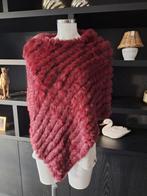 Poncho / sjaal. Burgundy, Ophalen of Verzenden, Zo goed als nieuw, Maat 42/44 (L)