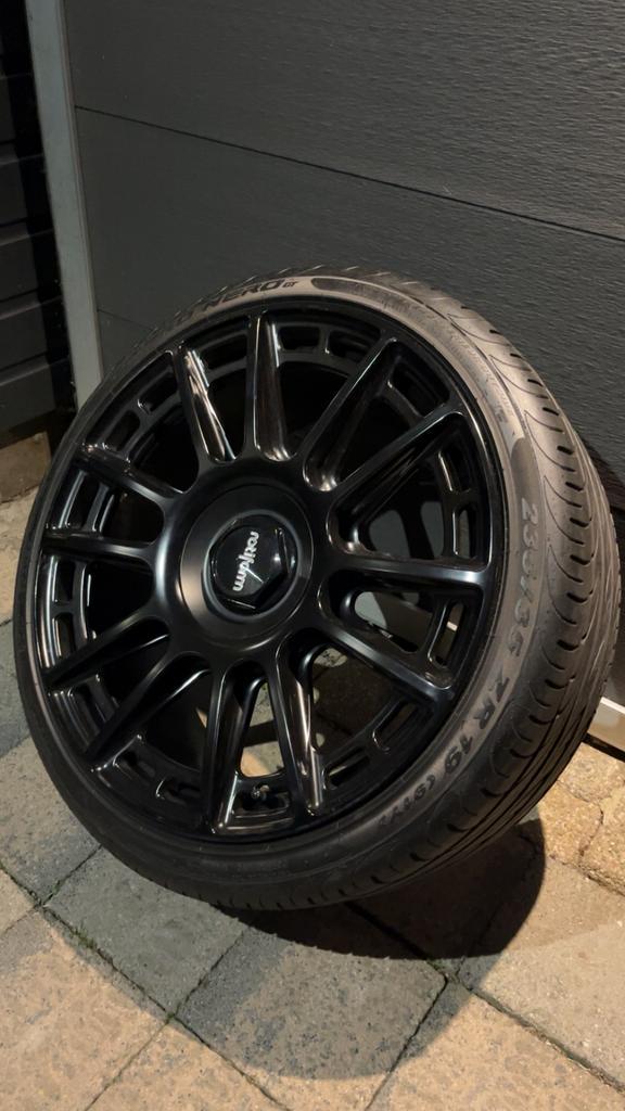 Rotiform OZR 19 inch 5x112 met Pirelli P-Zero Nero banden, Auto-onderdelen, Banden en Velgen, Banden en Velgen, Zomerbanden, 19 inch