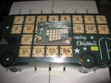 Adventkalender autobus box voor Kerst beschikbaar voor biedingen