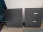 2 ikea pax planken 50x38 Donkergrijs, Doe-het-zelf en Verbouw, Platen en Panelen, Ophalen, Zo goed als nieuw, Overige materialen