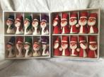 Vintage kerstmanpoppetjes. Afa Wollminiaturen  West Germany, Diversen, Kerst, Ophalen of Verzenden, Nieuw