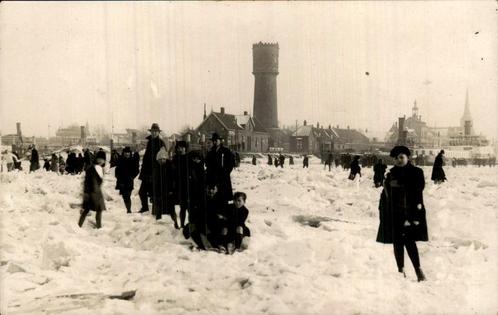Ijsselmonde - Kralingseveer - Fotokaart -, Verzamelen, Ansichtkaarten | Nederland, Ongelopen, Zuid-Holland, Voor 1920, Ophalen of Verzenden