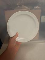 12 Borden Mammoet Hotel Supplies 25cm, Ophalen of Verzenden, Gebruikt, Aardewerk, Bord(en)
