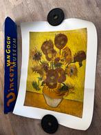 Poster de Zonnebloemen - Vincent van Gogh, Ophalen of Verzenden, Zo goed als nieuw, Rechthoekig Staand