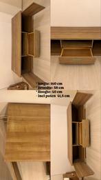 Meubelset TV meubel, eettafel, salontafel en vitrinekast, Huis en Inrichting, Kasten | Wandmeubels, Ophalen, 100 tot 150 cm, 150 tot 200 cm