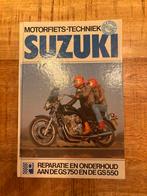 Suzuki GS750 & GS550 Reparatiehandleiding en onderhoud, Motoren, Ophalen of Verzenden, Suzuki