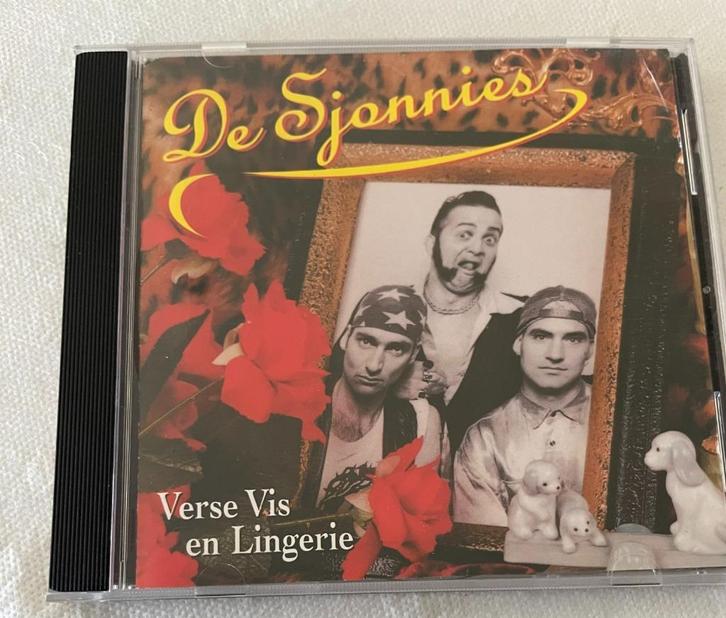 CD De Sjonnies Verse Vis en Lingerie 1995, Cd's en Dvd's, Cd's | Nederlandstalig, Zo goed als nieuw, Streekmuziek, Ophalen of Verzenden
