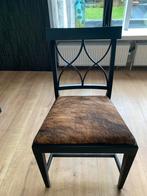 Originele set eetkamerstoelen, Huis en Inrichting, Stoelen, Ophalen, Zo goed als nieuw, Hout, Vier