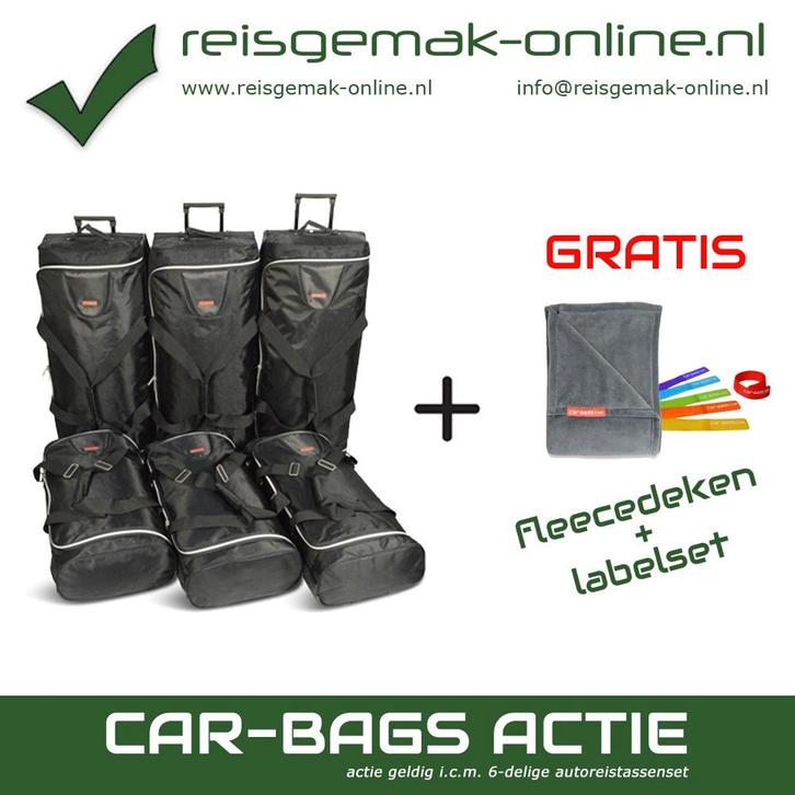 Gratis Cadeau bij aanschaf 6-delige CAR-BAGS tassenset, Sieraden, Tassen en Uiterlijk, Koffers, Nieuw, Zacht kunststof, Minder dan 50 cm