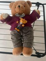 Beer Bob met kaarsje, Verzamelen, Beren en Cherished Teddies, Ophalen of Verzenden, Zo goed als nieuw, Stoffen beer, Overige merken