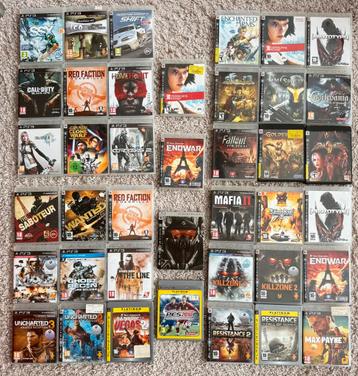 40 PS3-games…! beschikbaar voor biedingen